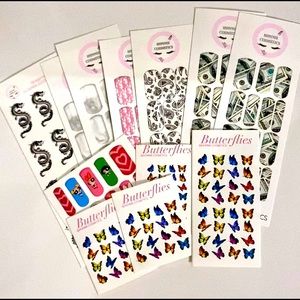Nail decals! Wholesale bundle | 12 sheets included